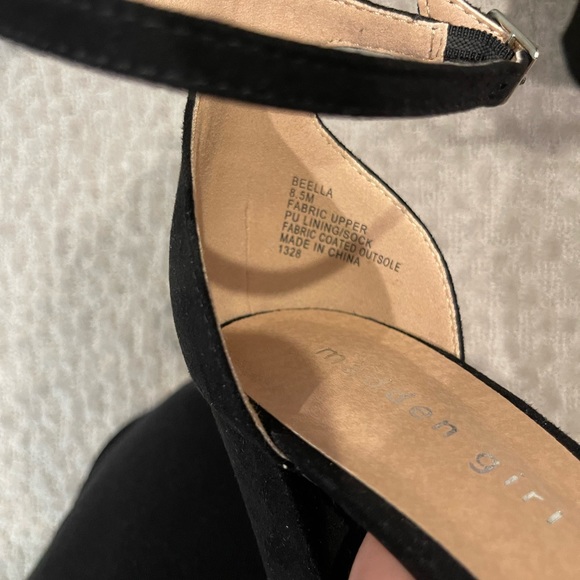 Steve Madden Bella sandals black size 8.5 - Picture 3 of 5